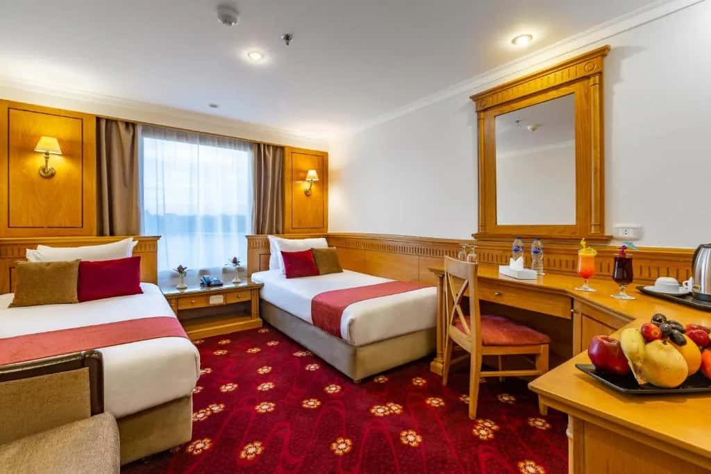 una cabina a bordo, crociera nilo una cabina a bordo, crociera nilo