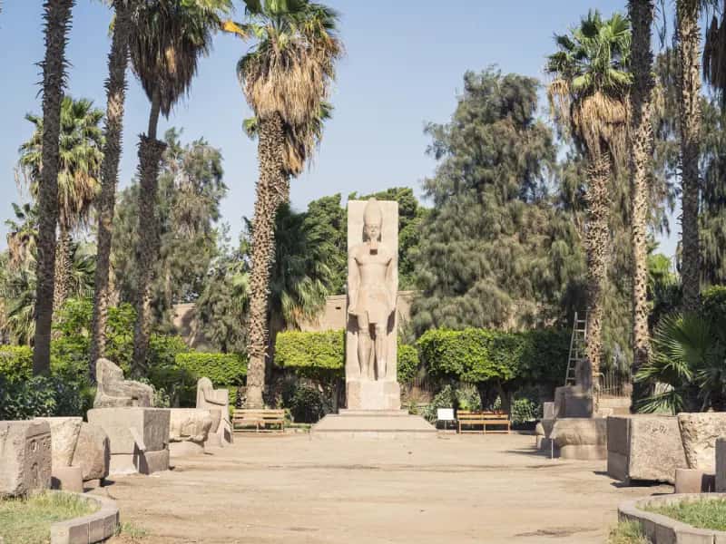statua di Ramses II, menfi egitto statua di Ramses II, menfi egitto